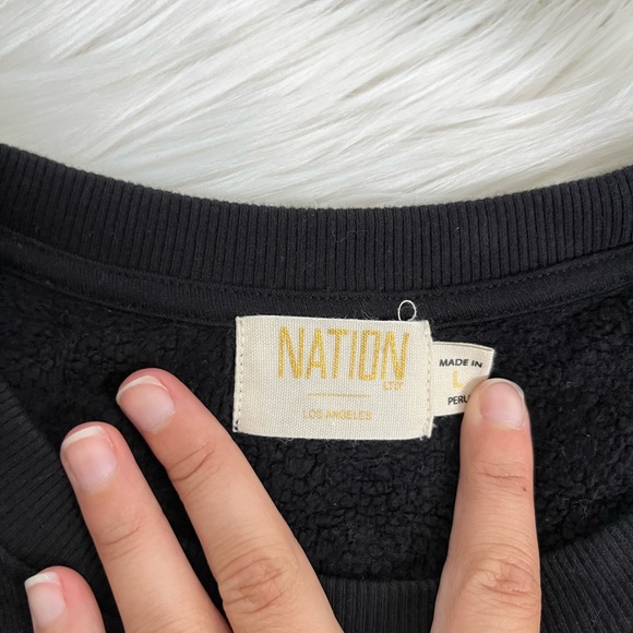 Nation LTD Cheyenne Ruffled Sweatshirt - Picture 5 of 7